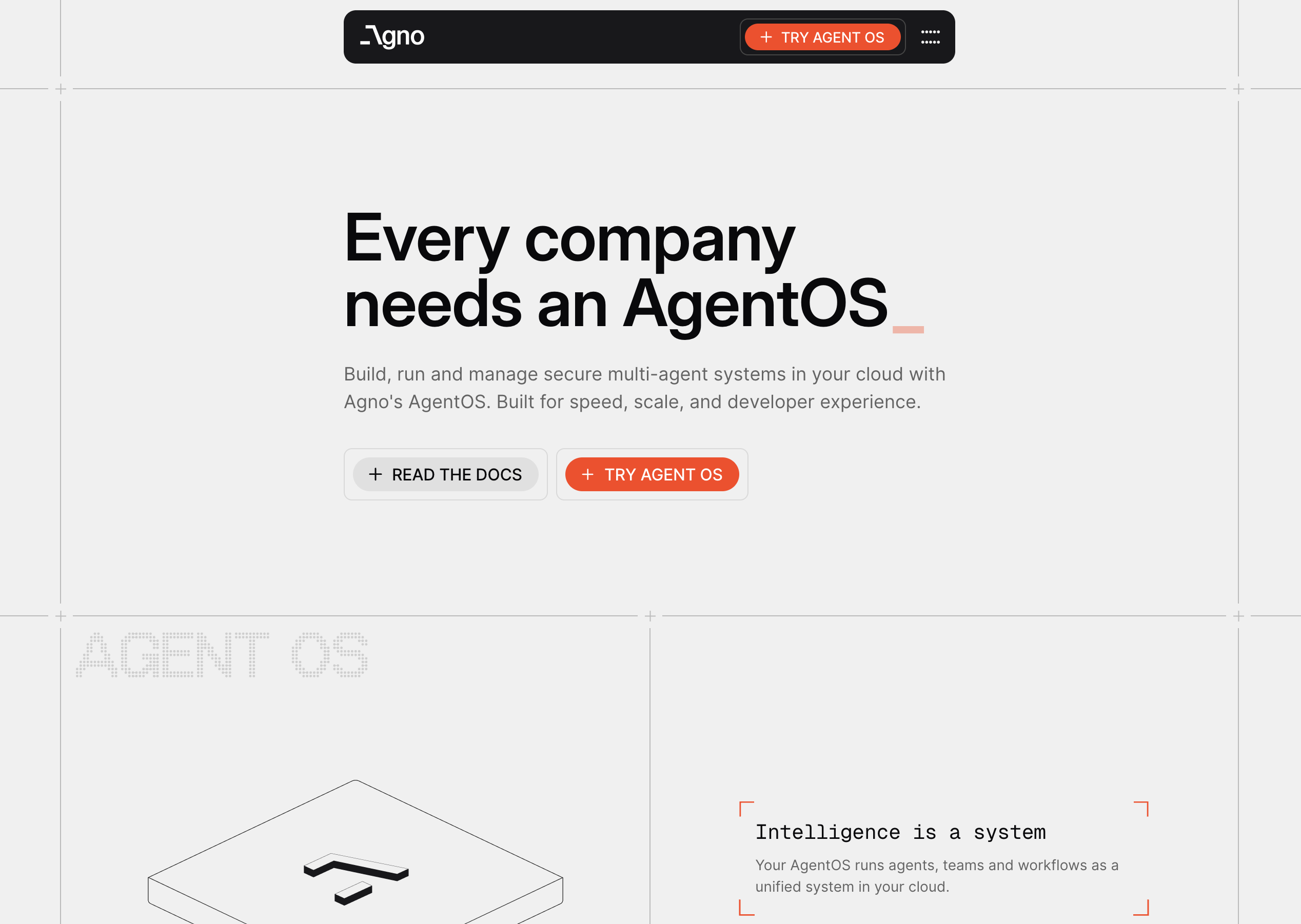Agno - Agno is a high-performance runtime for multi-agent systems. Build, run and manage secure multi-agent systems in your cloud with speed and clarity.