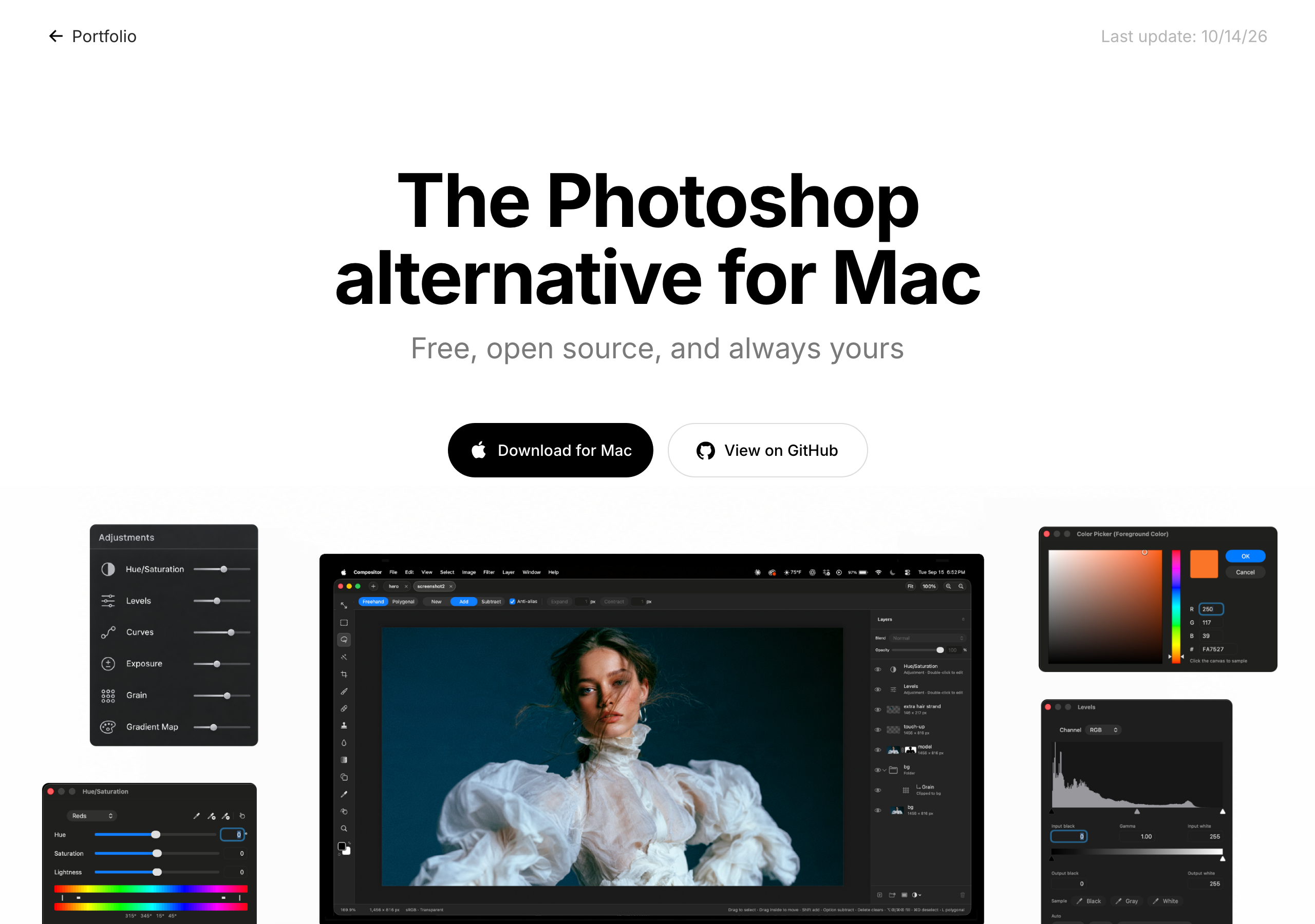 Compositor website