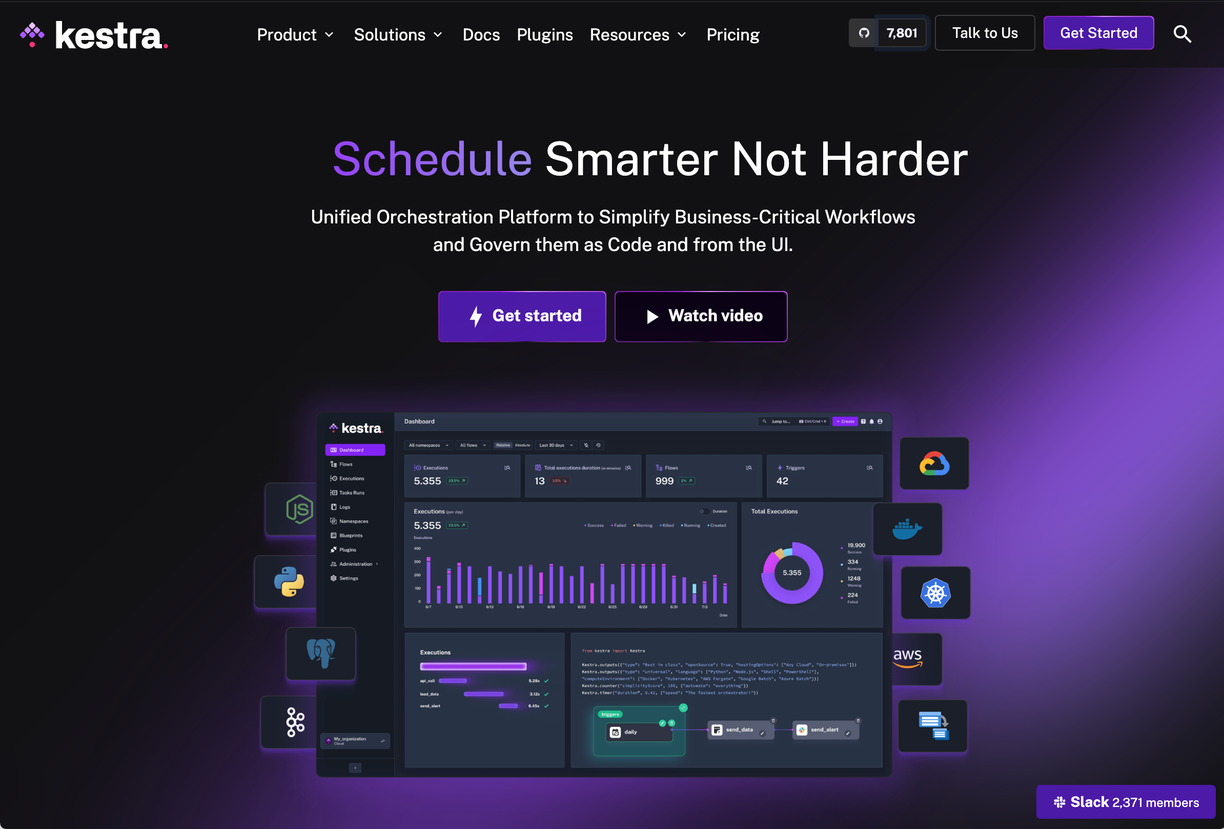 Kestra interface screenshot