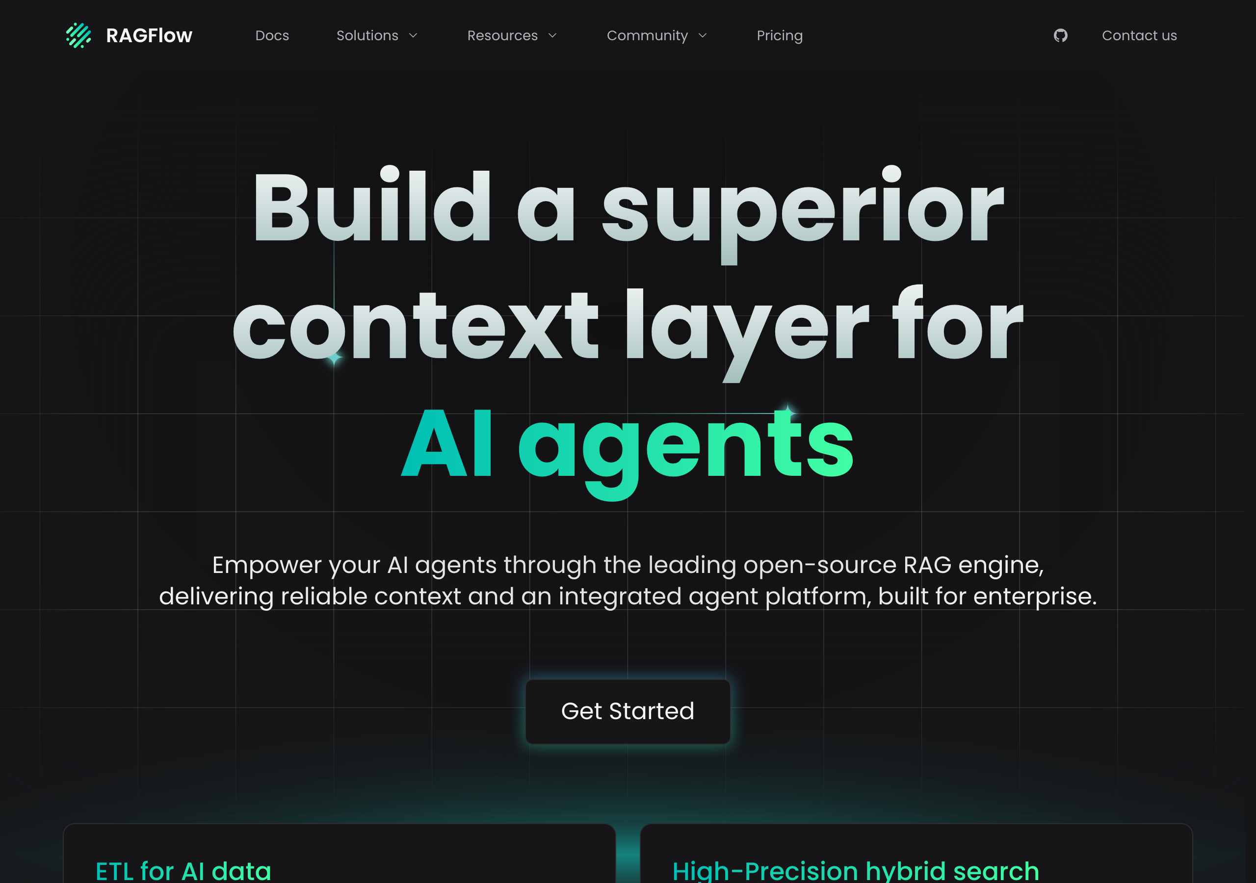 RAGFlow website