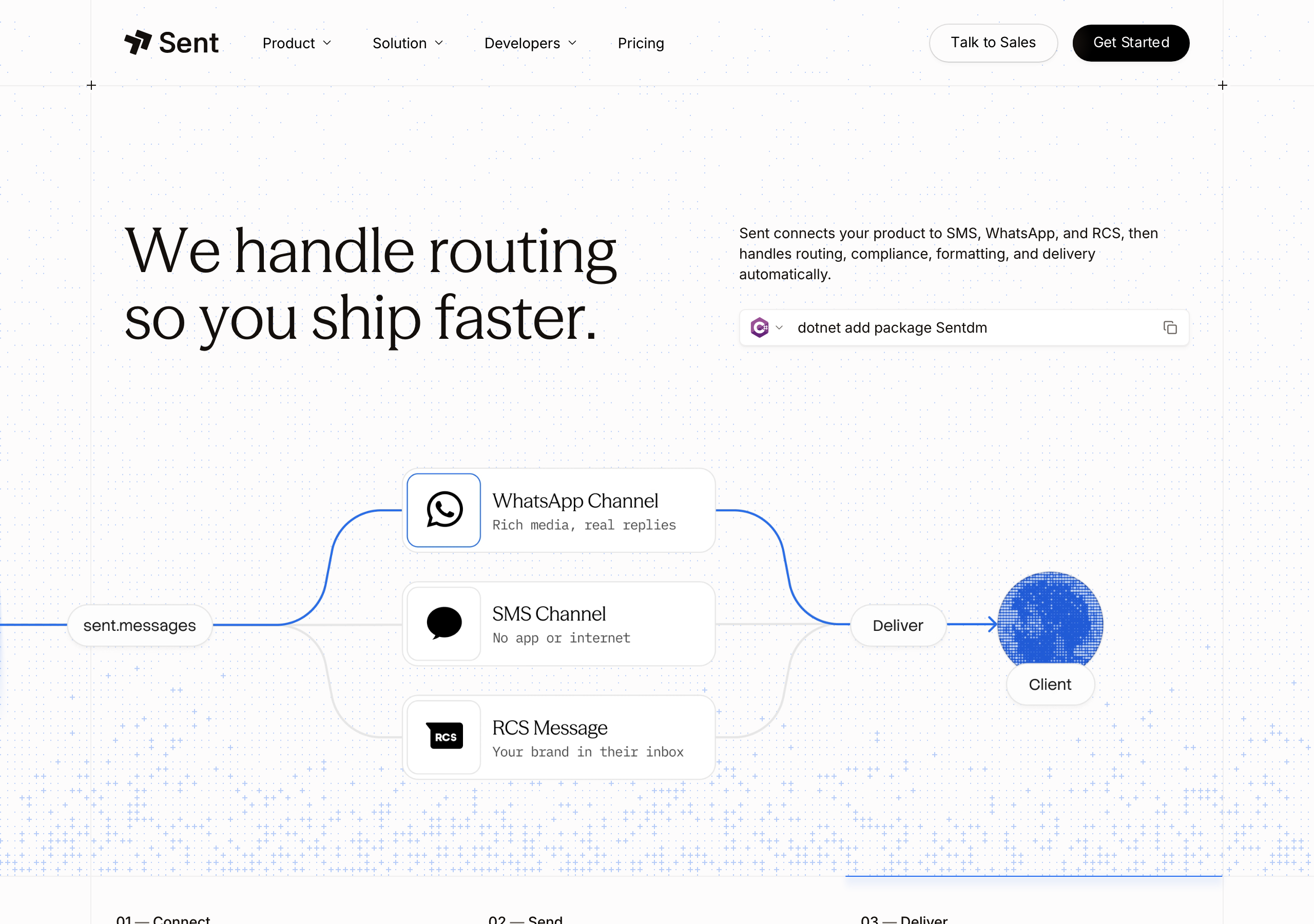 Sent website